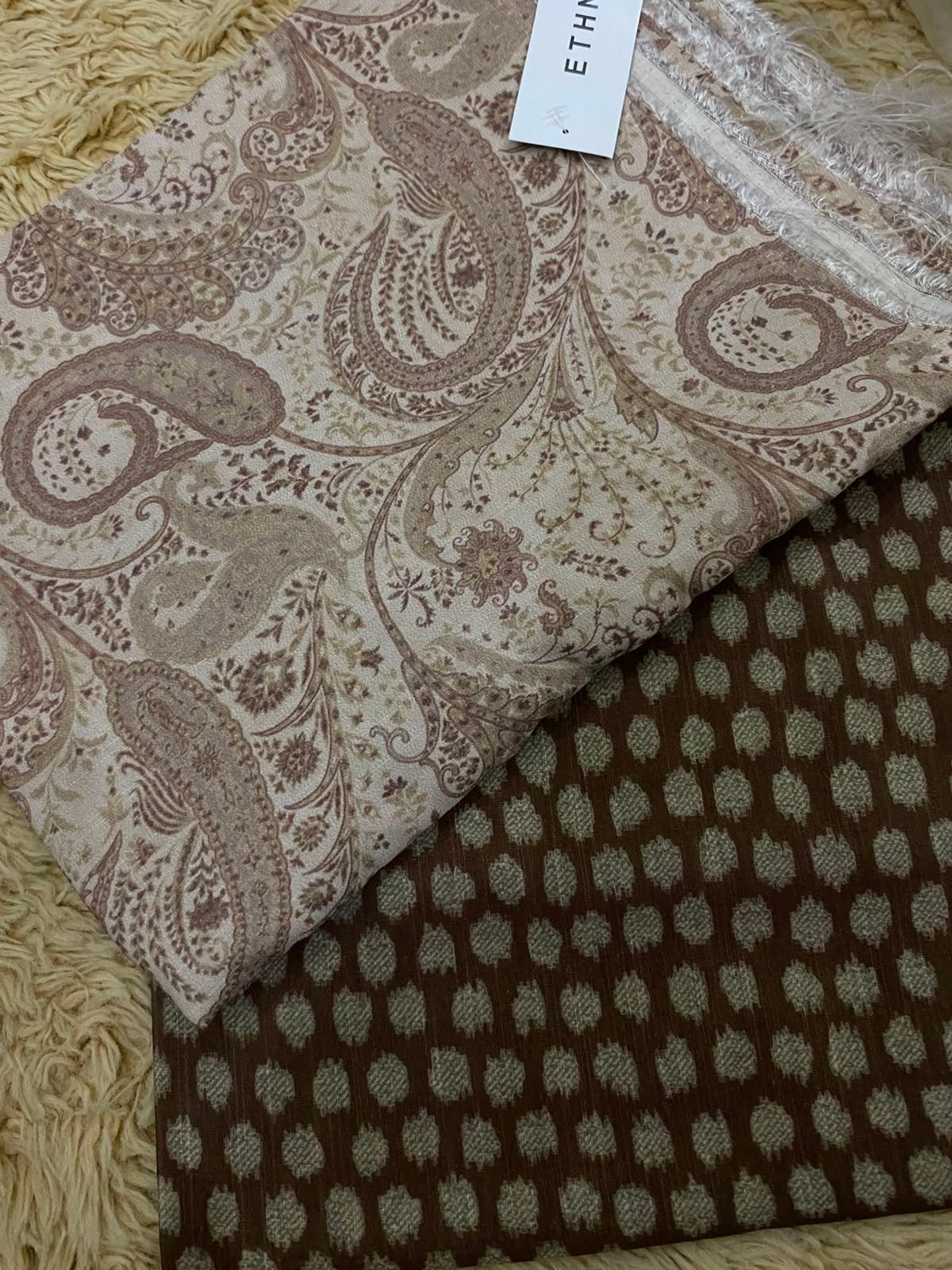 Ethnc Rawsilk 2pc